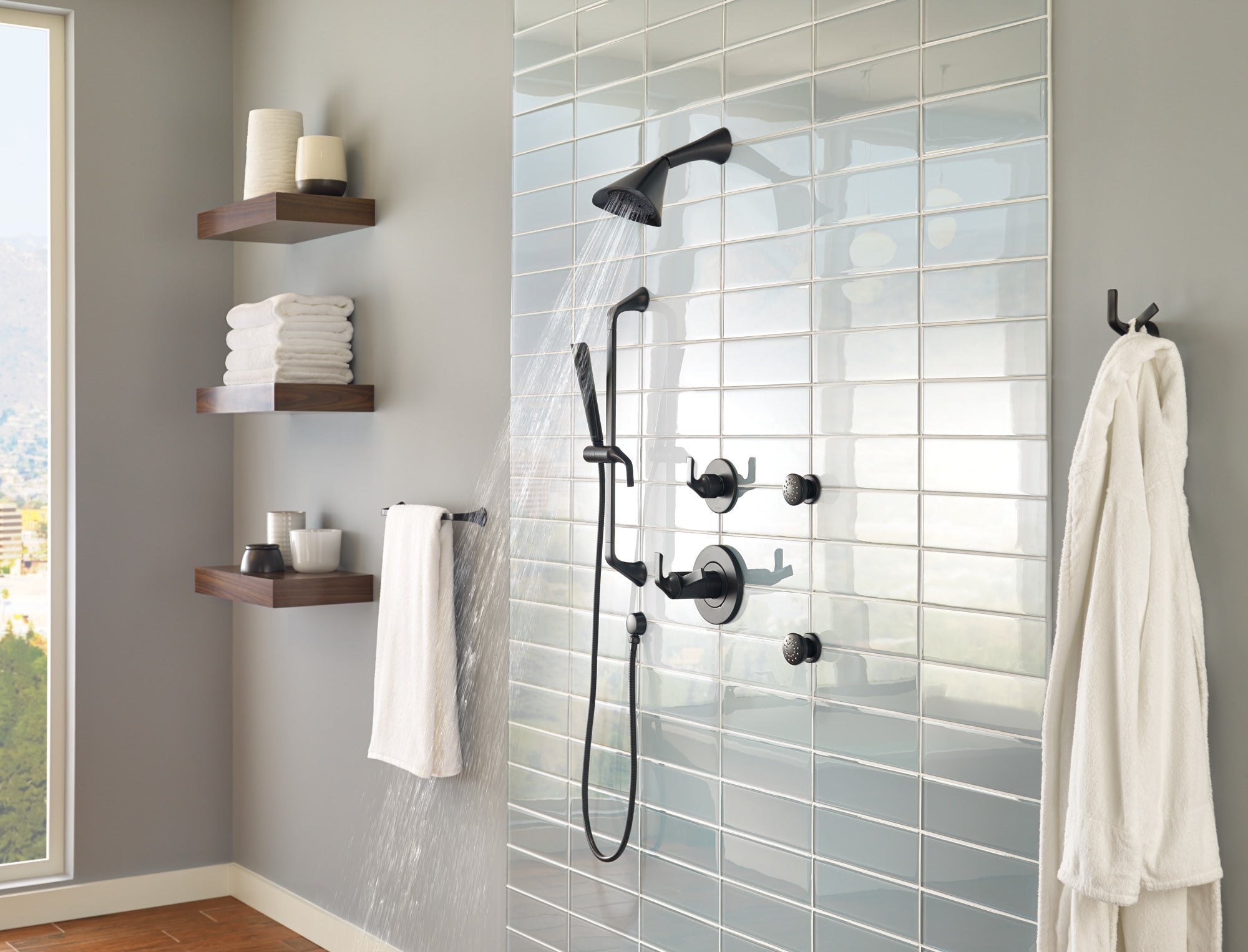 Brizo Essential™ Shower Touch-Clean® Round Body Spray