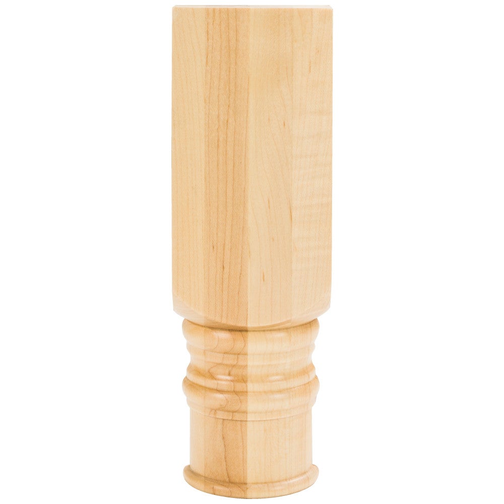 Hardware Resources 3-1/4" W x 1-9/16" D x 10" H Poplar Half Round Spool