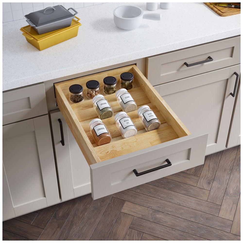 Hardware Resources Spice Tray Drop-In Drawer Insert