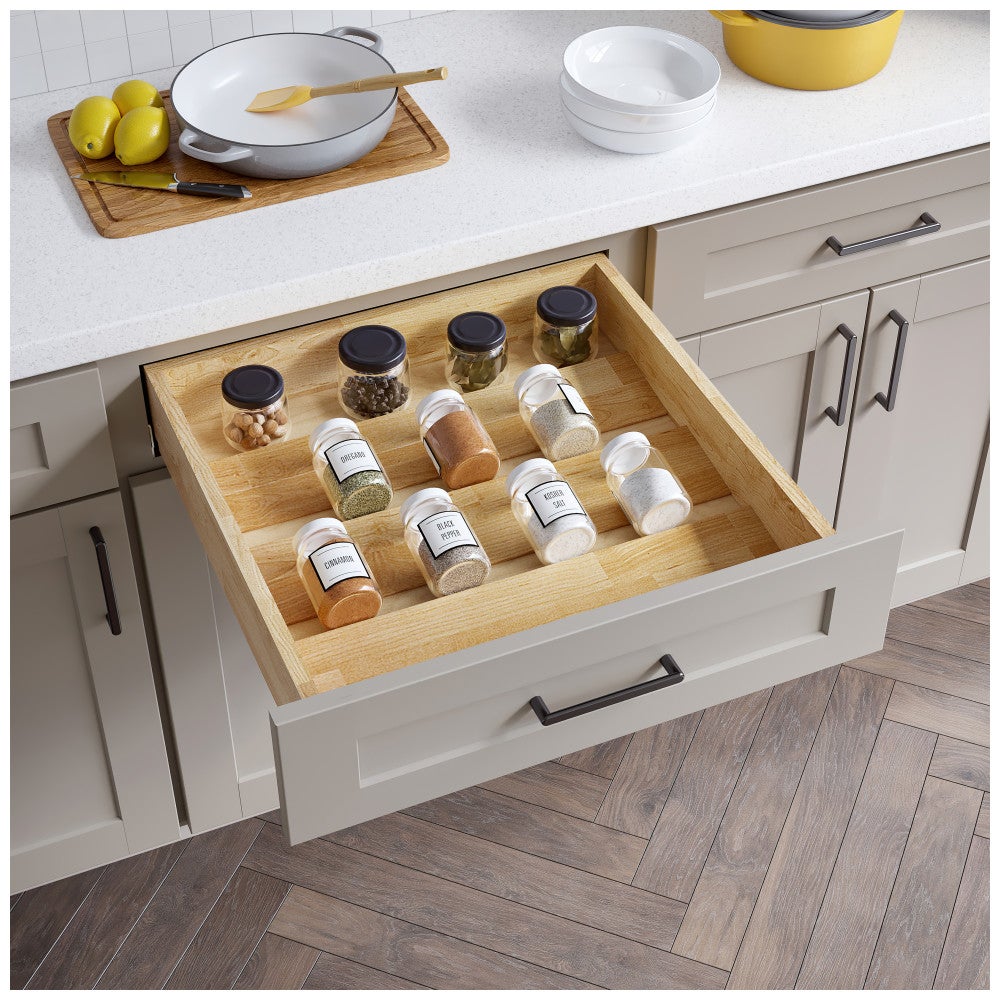 Hardware Resources Spice Tray Drop-In Drawer Insert