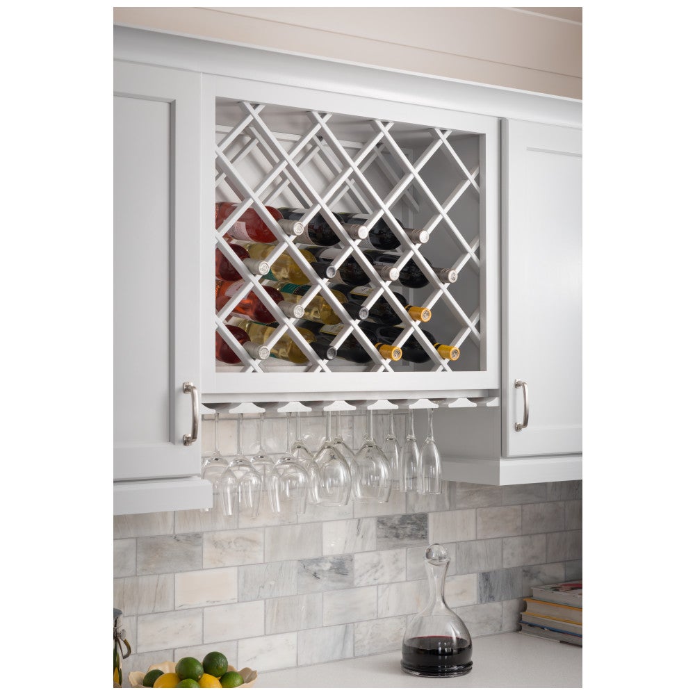 Hardware Resources Wooden Stemware Rack