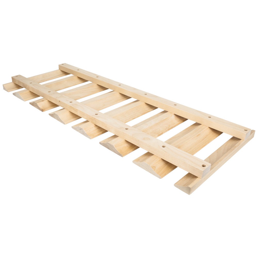 Hardware Resources Wooden Stemware Rack
