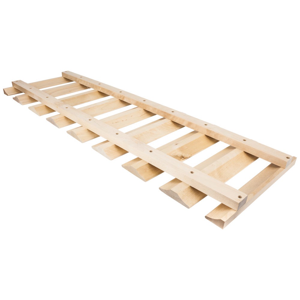 Hardware Resources Wooden Stemware Rack