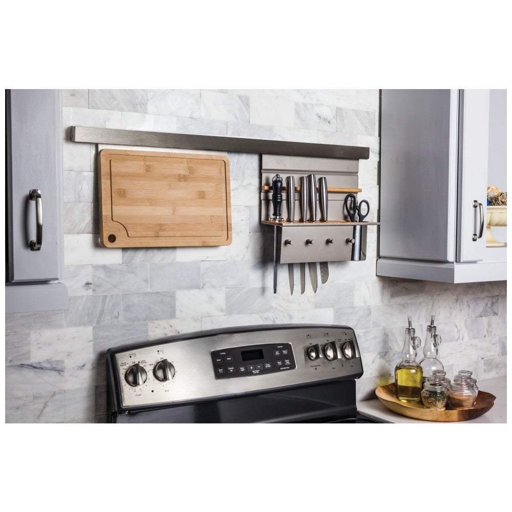 Hardware Resources Knife-Block Combo Hanging Shelf for SMART RAIL® Storage Solution