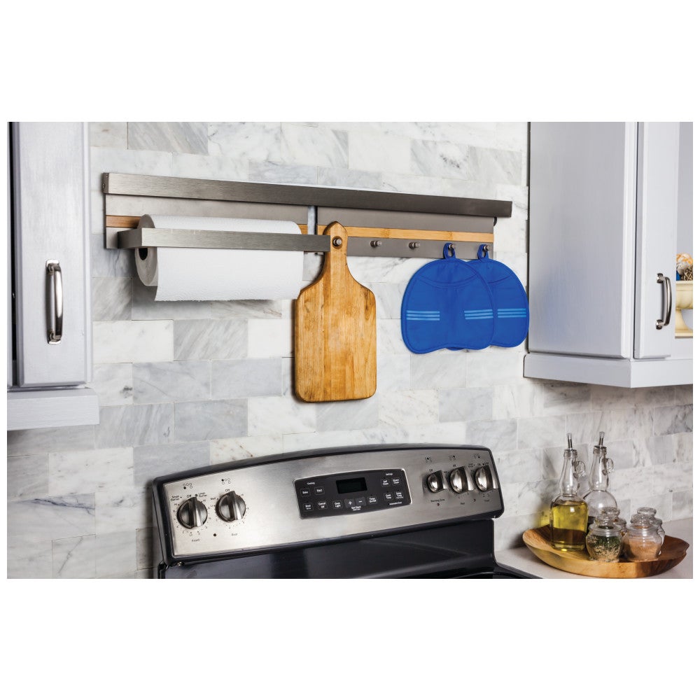 Hardware Resources Hanging 5-Hook Shelf for SMART RAIL® Storage Solution