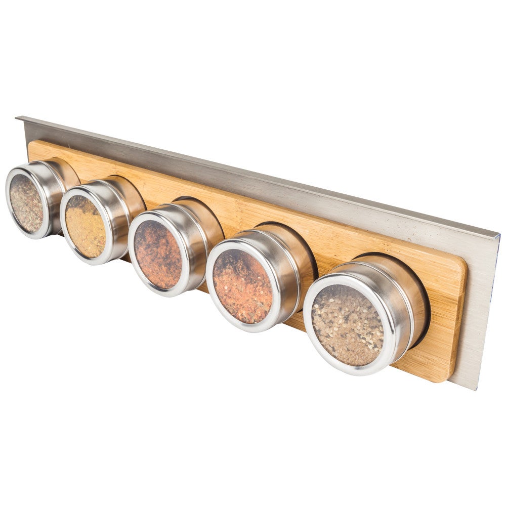 Hardware Resources Hanging 5 Spice Bottle Shelf for SMART RAIL® Storage Solution