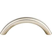 Top Knobs Stainless Steel Solid Bowed Bar Pull