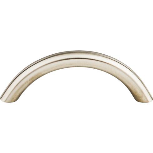 Top Knobs Stainless Steel Solid Bowed Bar Pull
