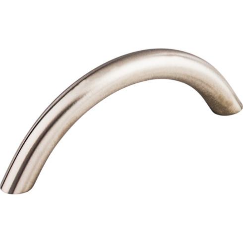 Top Knobs Stainless Steel Solid Bowed Bar Pull