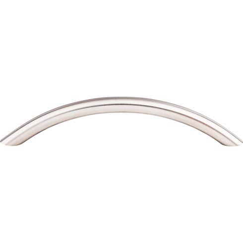Top Knobs Stainless Steel Solid Bowed Bar Pull