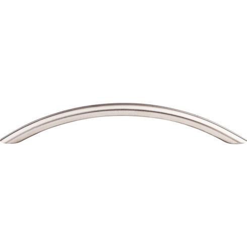 Top Knobs Stainless Steel Solid Bowed Bar Pull