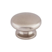 Top Knobs Stainless Steel Flat Round Knob