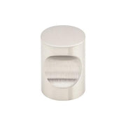 Top Knobs Stainless Steel Indent Knob