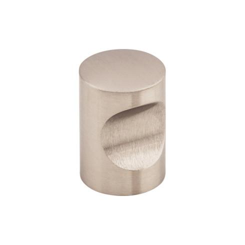 Top Knobs Stainless Steel Indent Knob