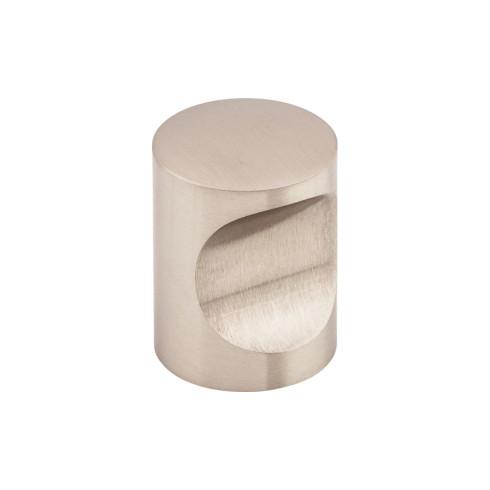 Top Knobs Stainless Steel Indent Knob