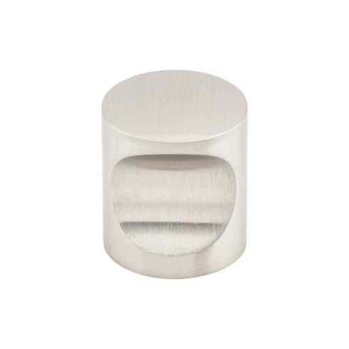 Top Knobs Stainless Steel Indent Knob