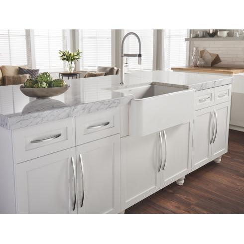 Top Knobs Stainless Steel Iola Pull