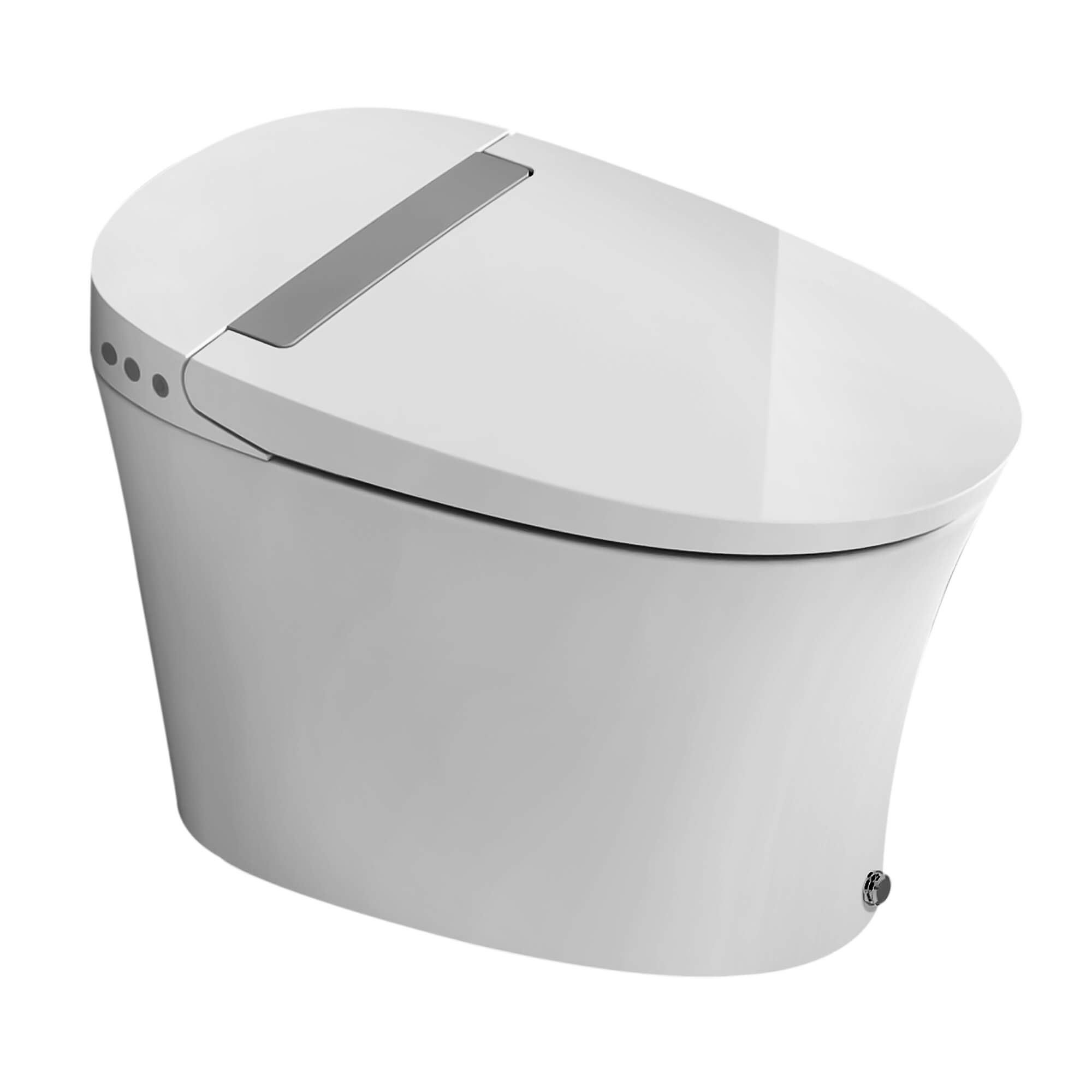 Fine Fixtures ST2W Surf Smart Toilet – ADA Battery-Powered Tankless