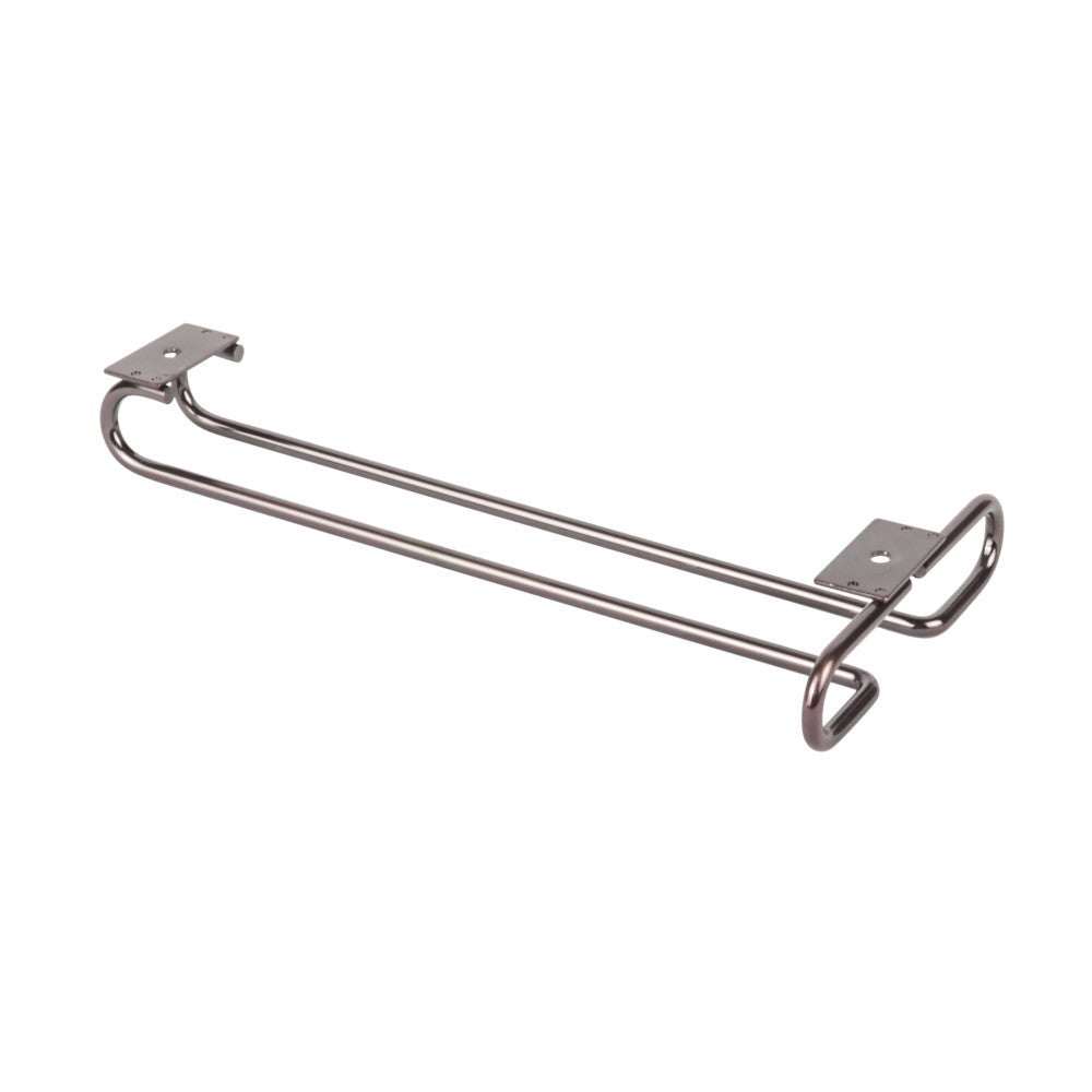Hardware Resources Under Cabinet Stemware Rack - Holds 3 Glasses