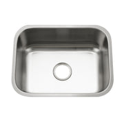 Houzer Eston 23 inch Stainless Steel Undermount Single Bowl Kitchen Sink - STS-1300