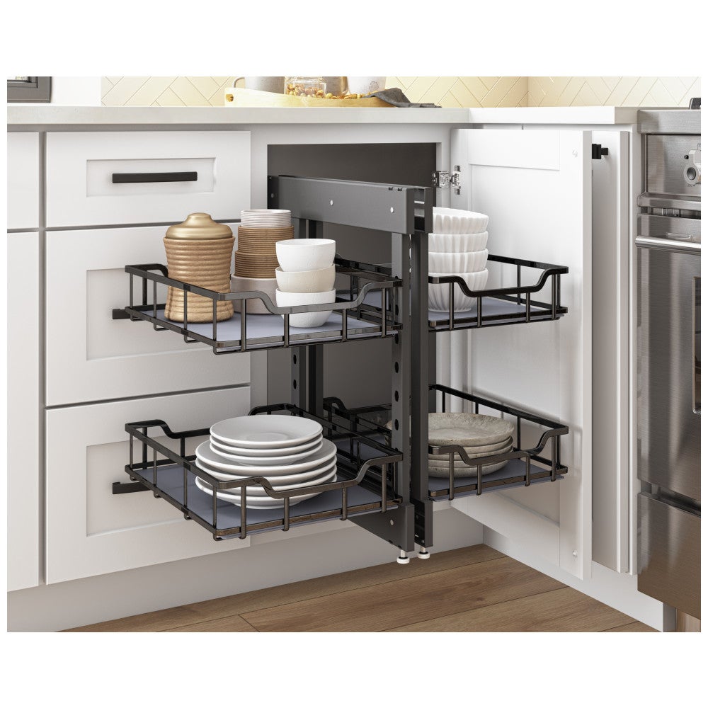Hardware Resources STORAGE WITH STYLE® Full-Height Blind Corner Organizer