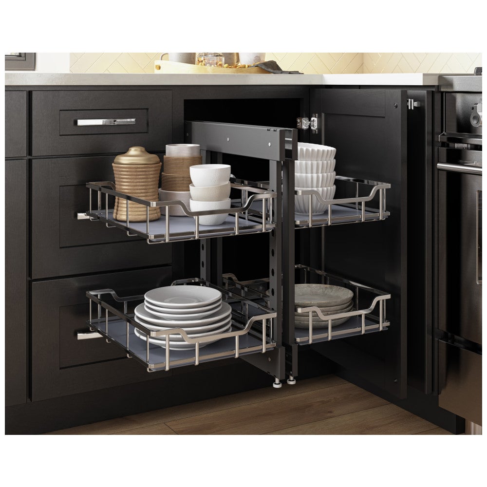 Hardware Resources STORAGE WITH STYLE® Full-Height Blind Corner Organizer