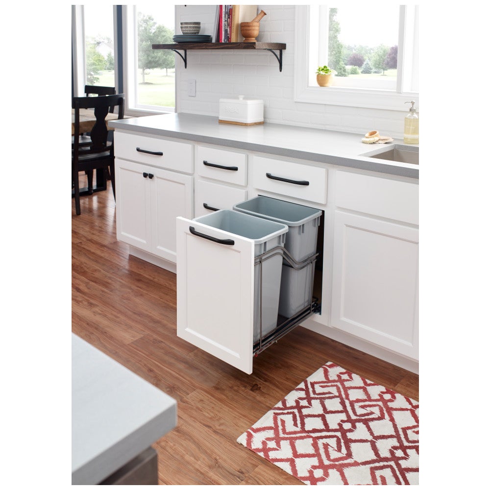 Hardware Resources STORAGE WITH STYLE® Metal Soft-close Trashcan Pullout