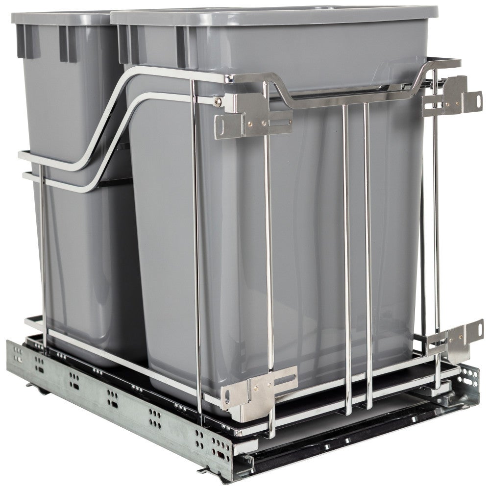 Hardware Resources STORAGE WITH STYLE® Metal Soft-close Trashcan Pullout