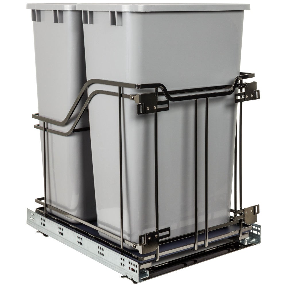 Hardware Resources STORAGE WITH STYLE® Metal Soft-close Trashcan Pullout