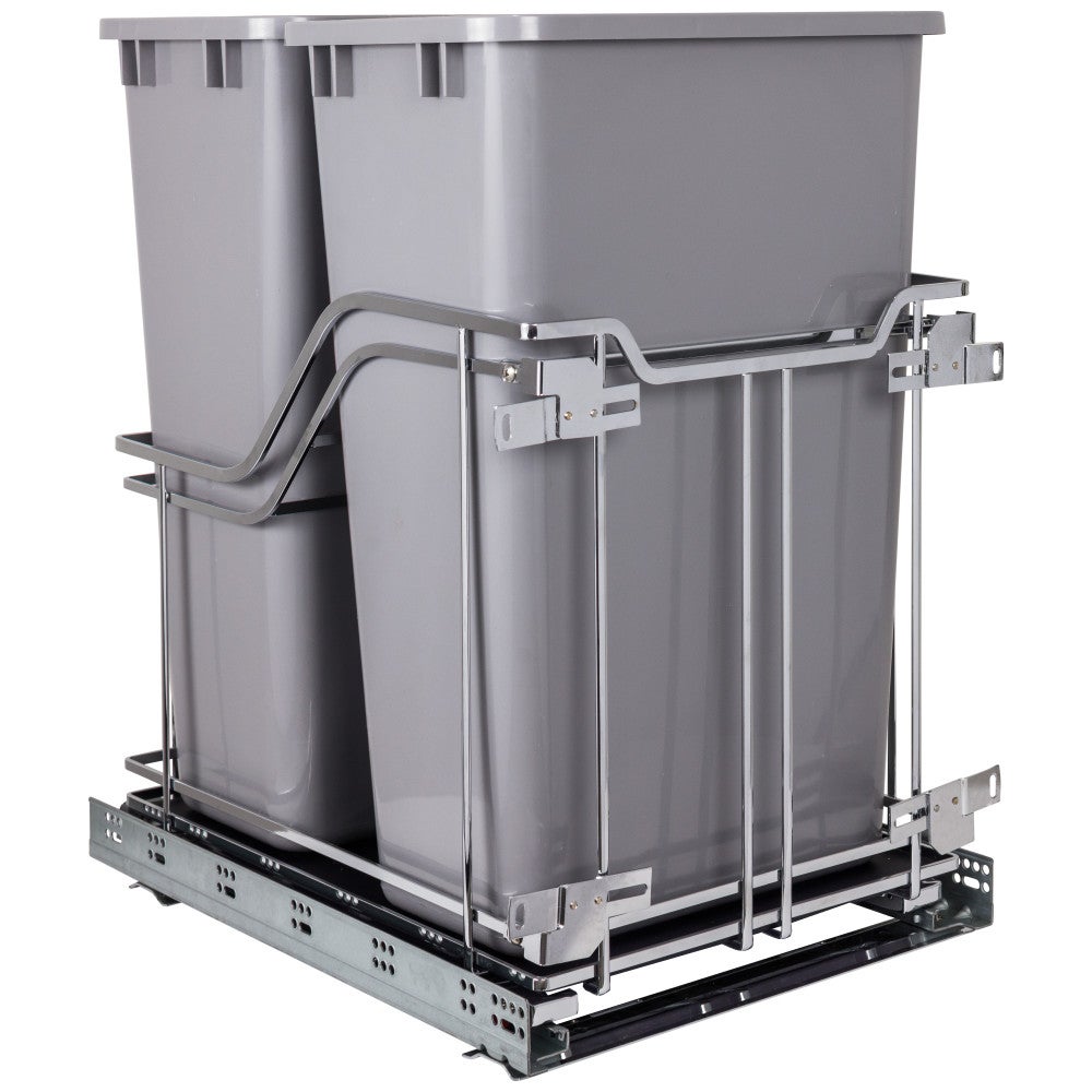 Hardware Resources STORAGE WITH STYLE® Metal Soft-close Trashcan Pullout
