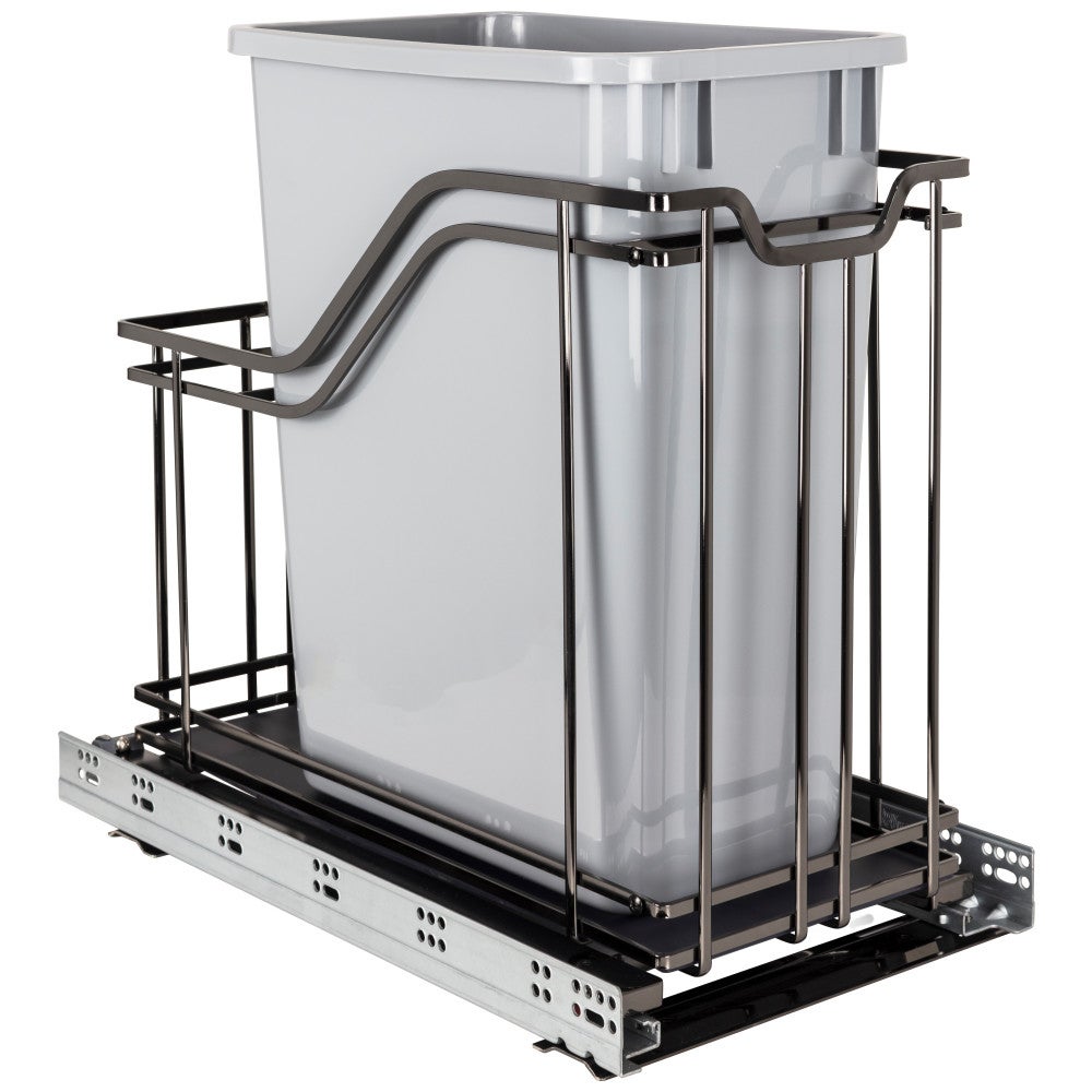 Hardware Resources STORAGE WITH STYLE® Metal Soft-close Trashcan Pullout