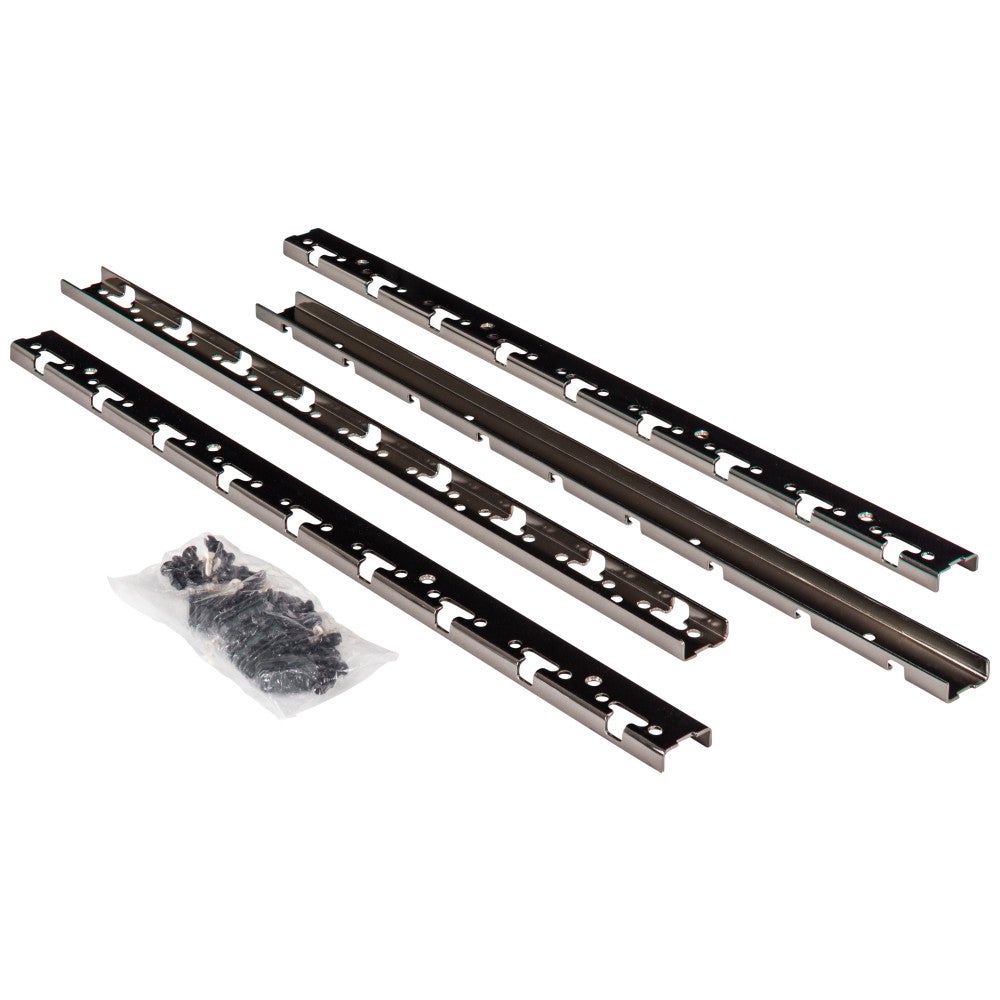 Hardware Resources STORAGE WITH STYLE® Metal Pilaster Set for Pullout Baskets (21-1/2" Height)