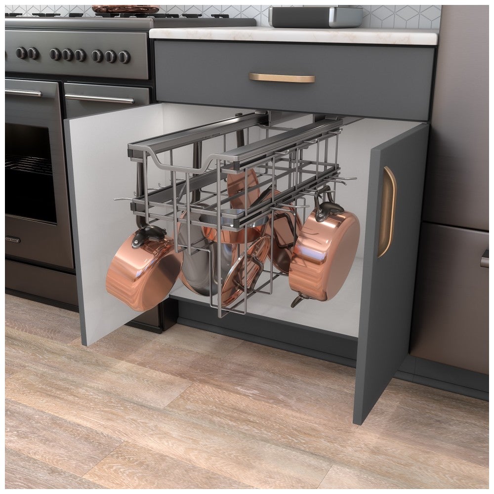 Hardware Resources STORAGE WITH STYLE® Soft-close Hanging Pan Pullout