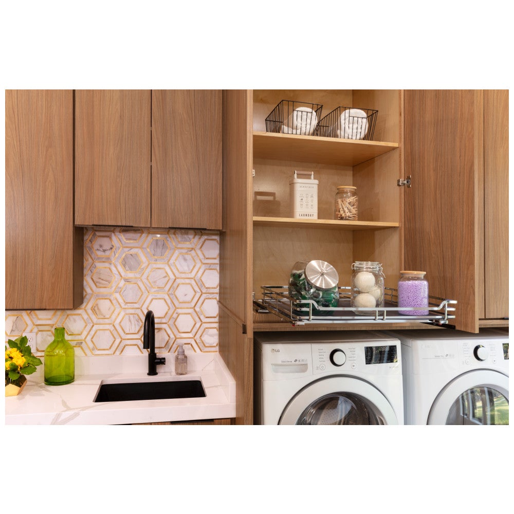 STORAGE WITH STYLE® Metal Soft-close Pullout Basket