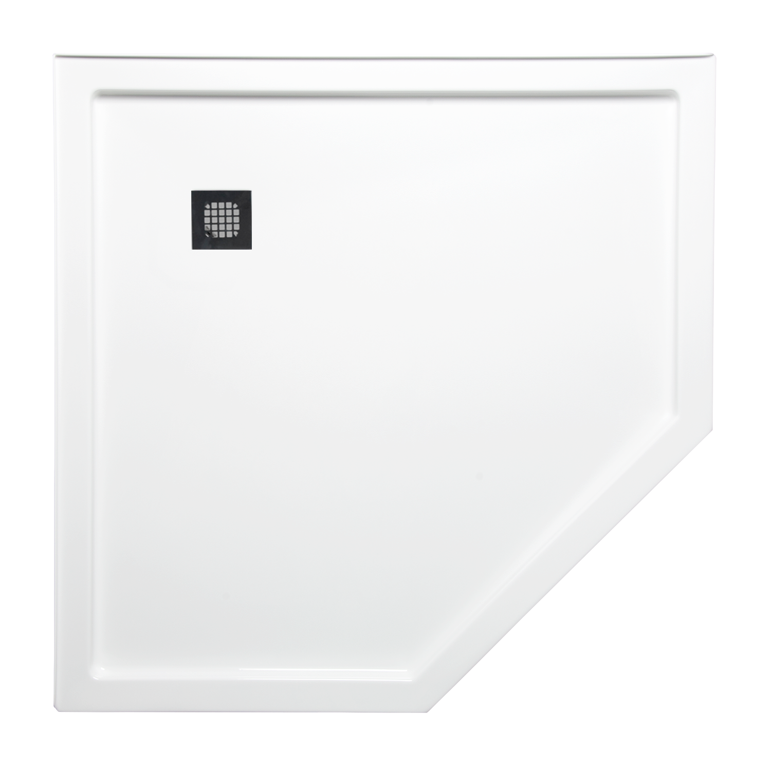 Americh 42" x 42" Free Standing DS Base w/Square Drain - White S4242FS-WH
