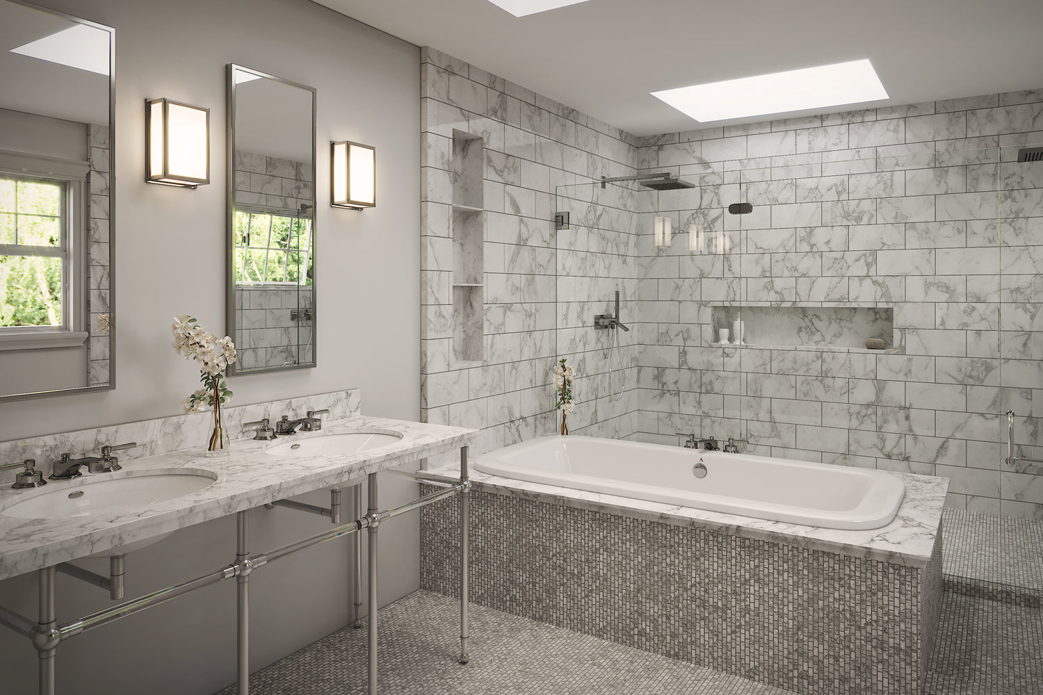 Americh Samuel 7236 - Tub Only Drop-in Bathtub SM7236T-WH