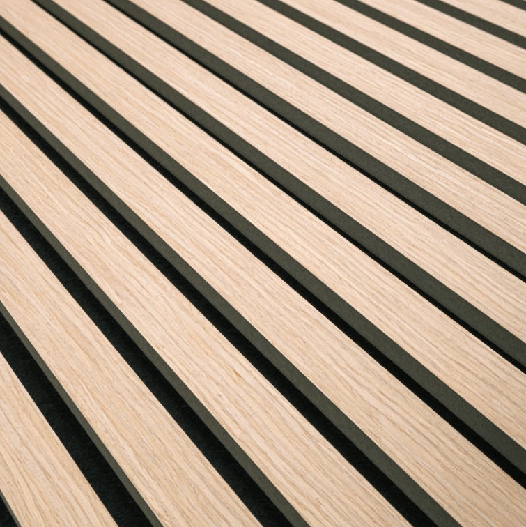 Blonde Acoustic Wood Slat Panels