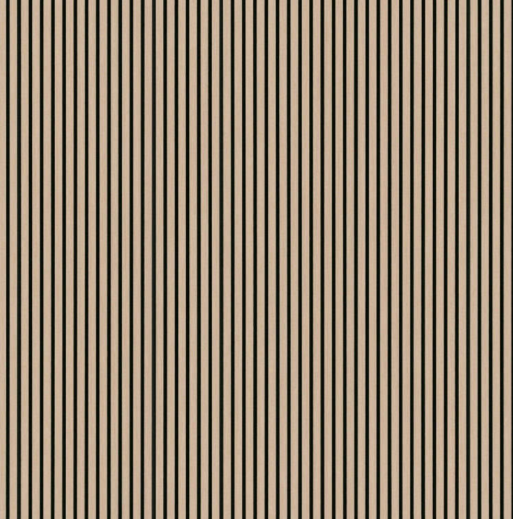 Blonde Acoustic Wood Slat Panels
