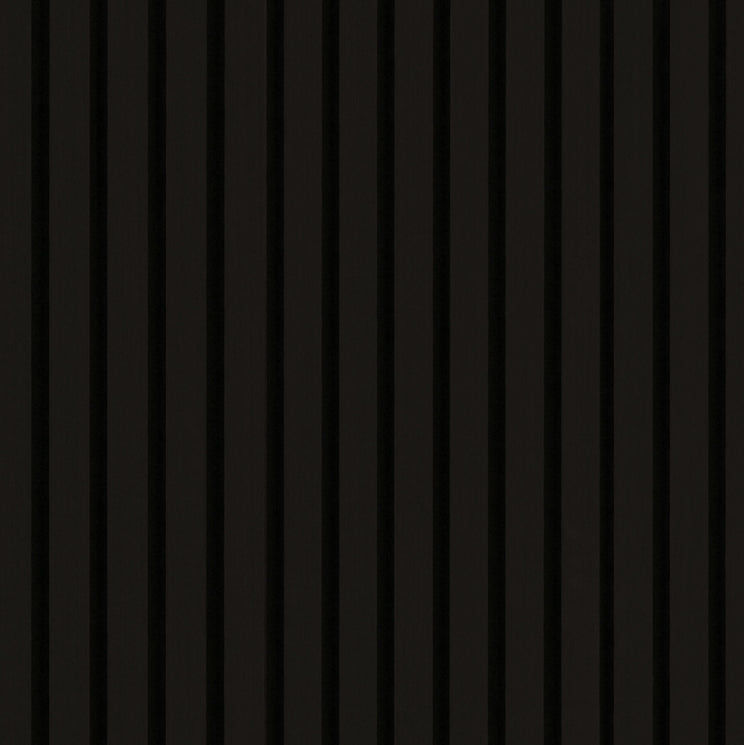 Ebony Acoustic Wood Slat Panels