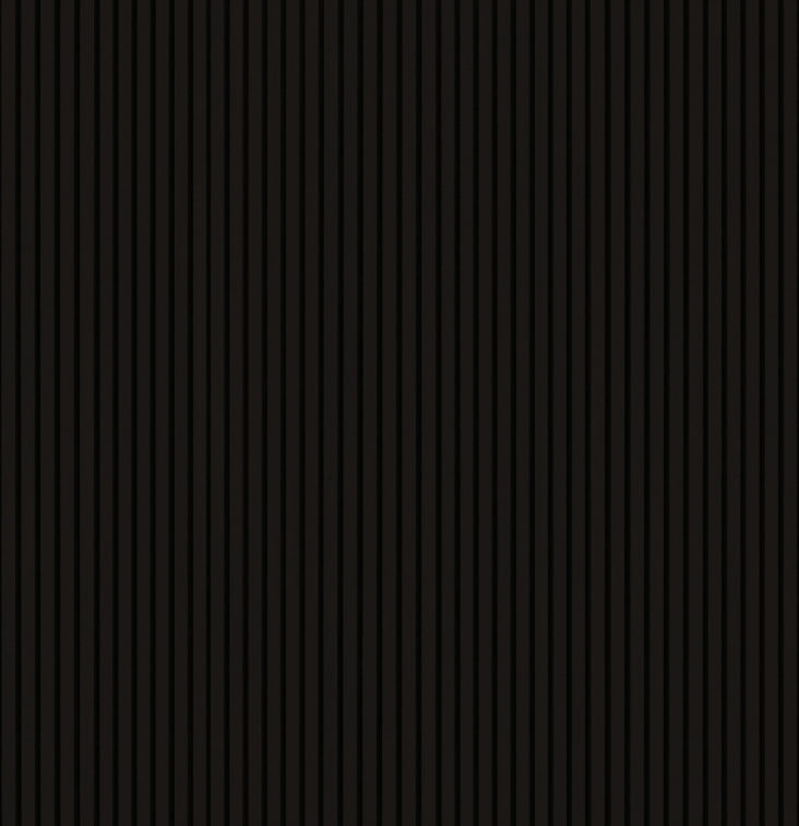 Ebony Acoustic Wood Slat Panels