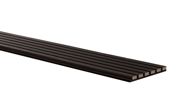 Ebony Acoustic Wood Slat Panels
