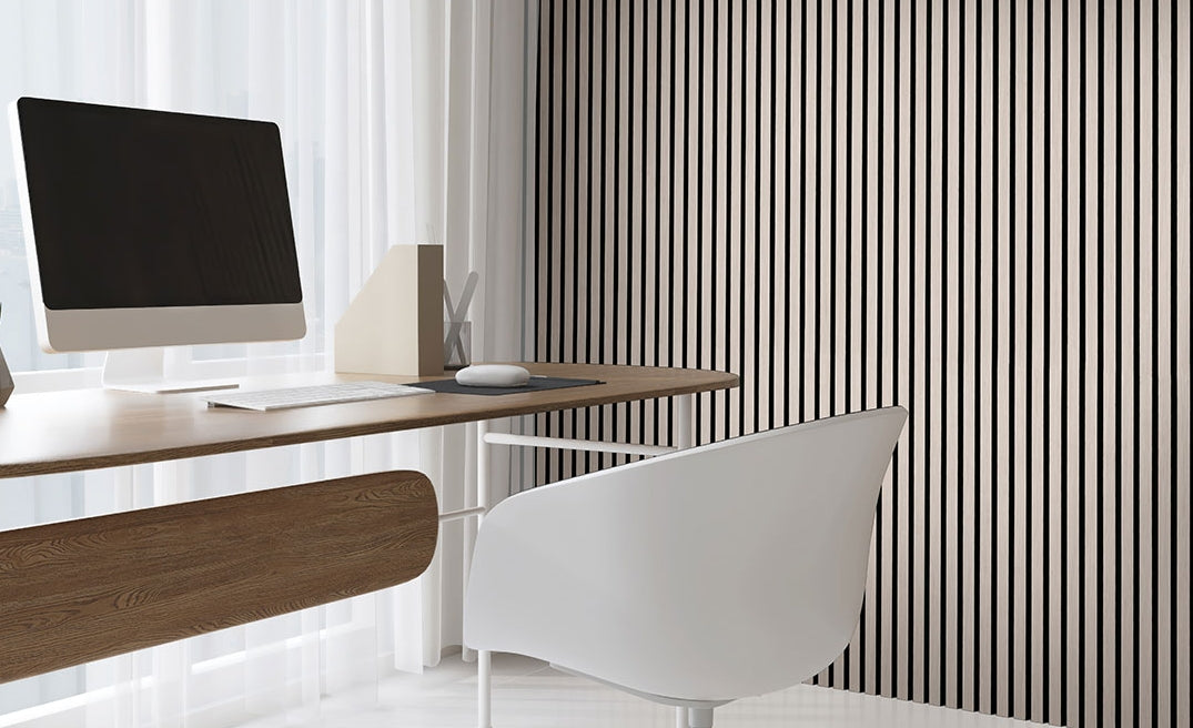Fog Acoustic Wood Slat Panels