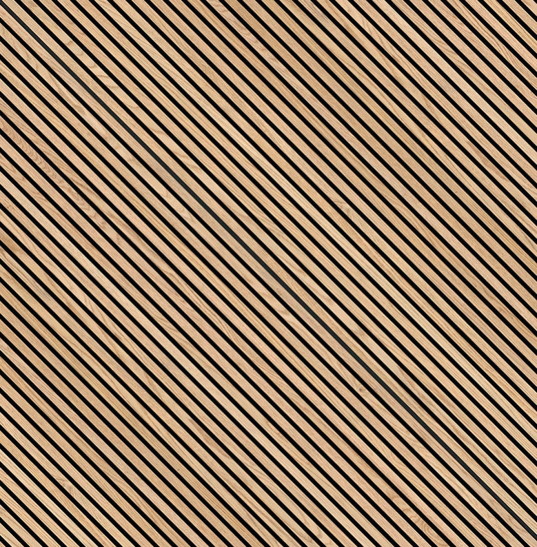 Natural Acoustic Wood Slat Wall Panels