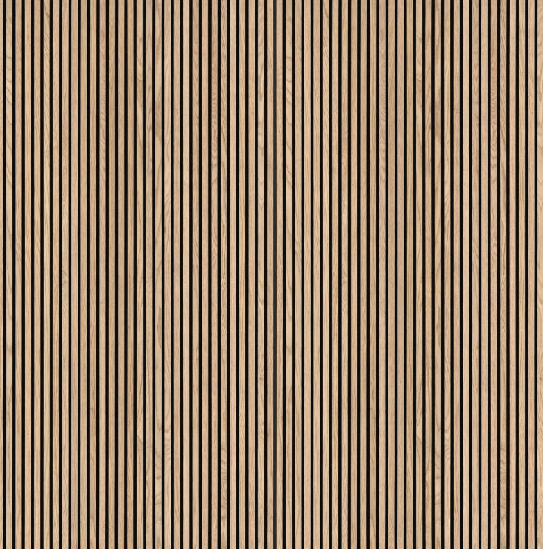 Natural Acoustic Wood Slat Wall Panels