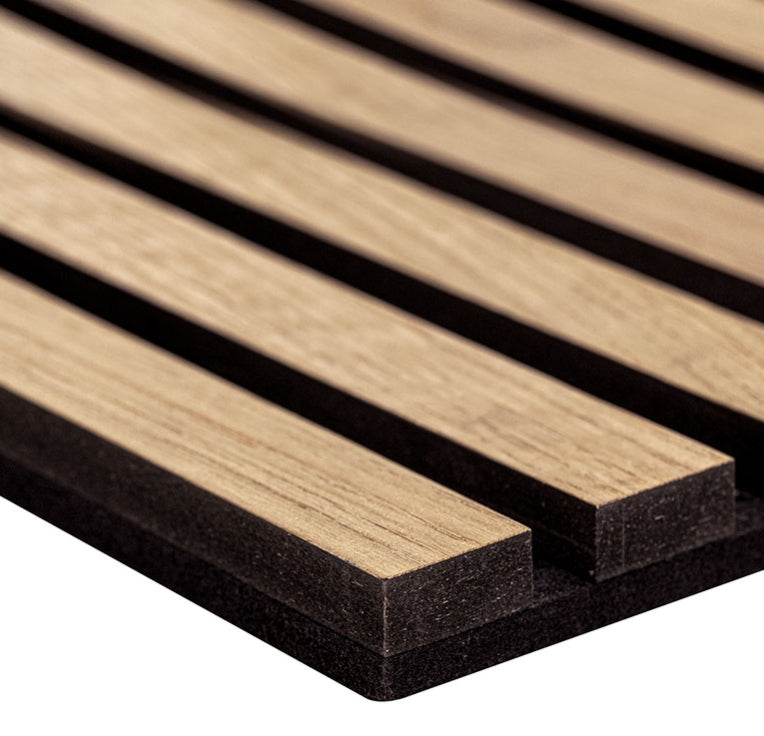 Natural Acoustic Wood Slat Wall Panels