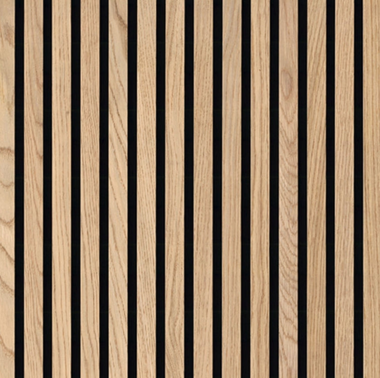 Natural Acoustic Wood Slat Wall Panels