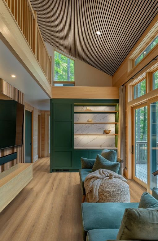 Natural Acoustic Wood Slat Wall Panels