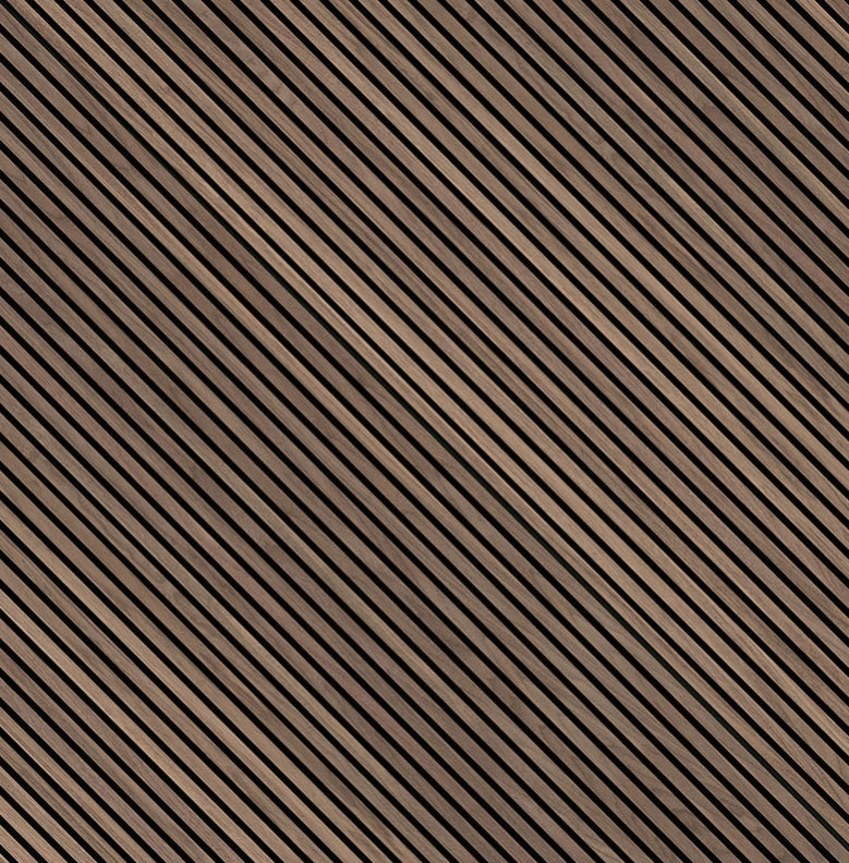 Tawny Acoustic Wood Slat Wall Panels