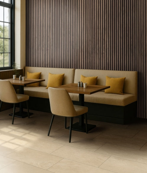 Tawny Acoustic Wood Slat Wall Panels