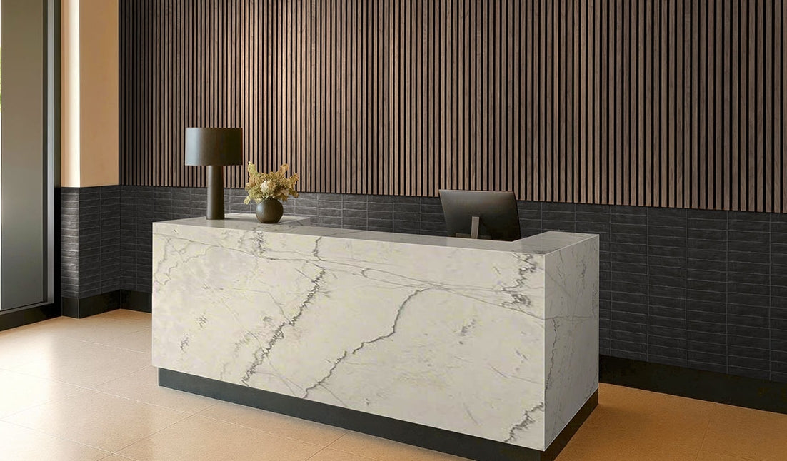 Tawny Acoustic Wood Slat Wall Panels